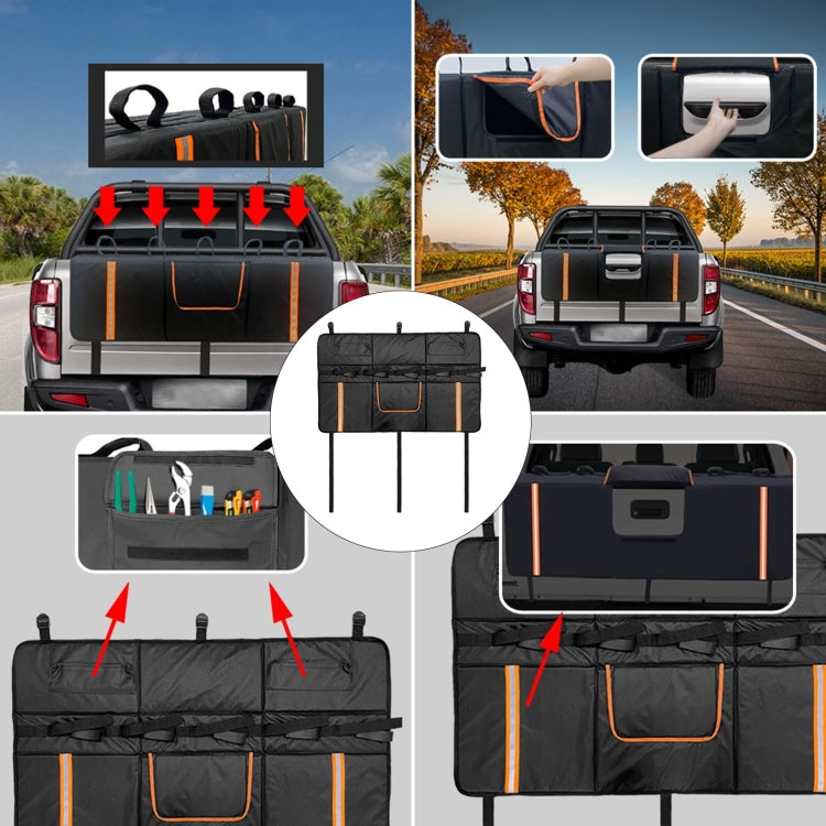 Pickup Truck Tailgate Bicycle Protection Cushion, 01 Black