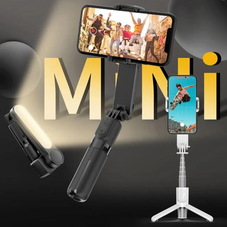 L09 Mini Handheld Folding Anti-shake Stabilizer Bluetooth Beauty Fill Light Selfie Stick