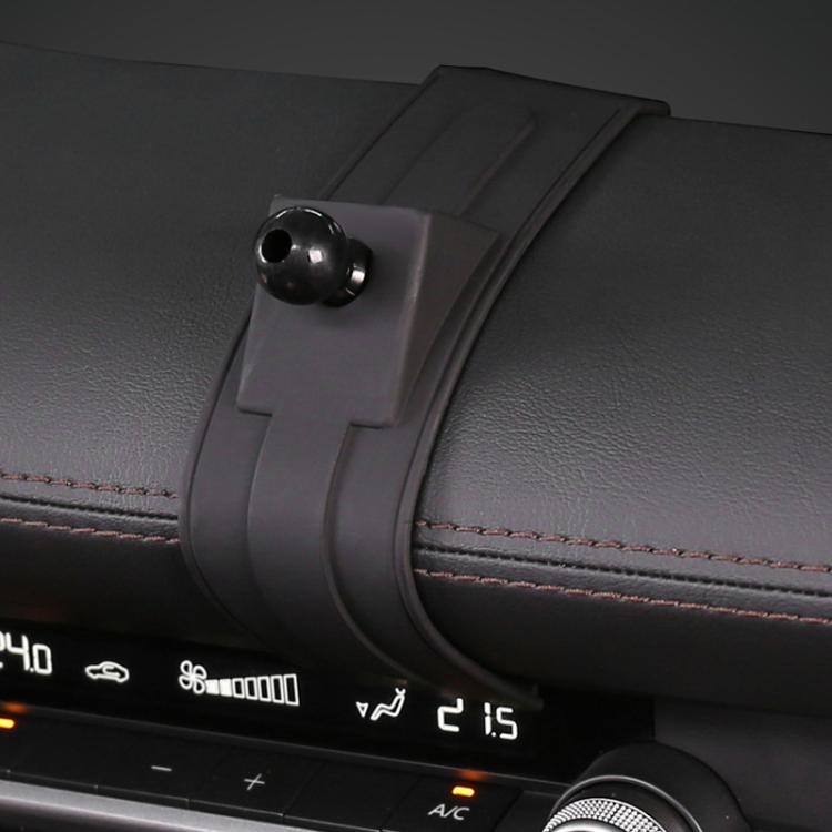 For Mazda Left Driving Car-Mounted Special Mobile Phone Navigation Bracket Base, 04-15 Mazda 6, 09-15 RuiYi, 13-14 CX-5, 14-15 Atenza, 14-19 Axela, 15 CX-5, 16-18 CX-4, 17-19 Atenza, 17-22 CX-5/CX-8, 20-21 Atenza, 20-22 CX-30, 20-22 Axela, 20-23 CX-4