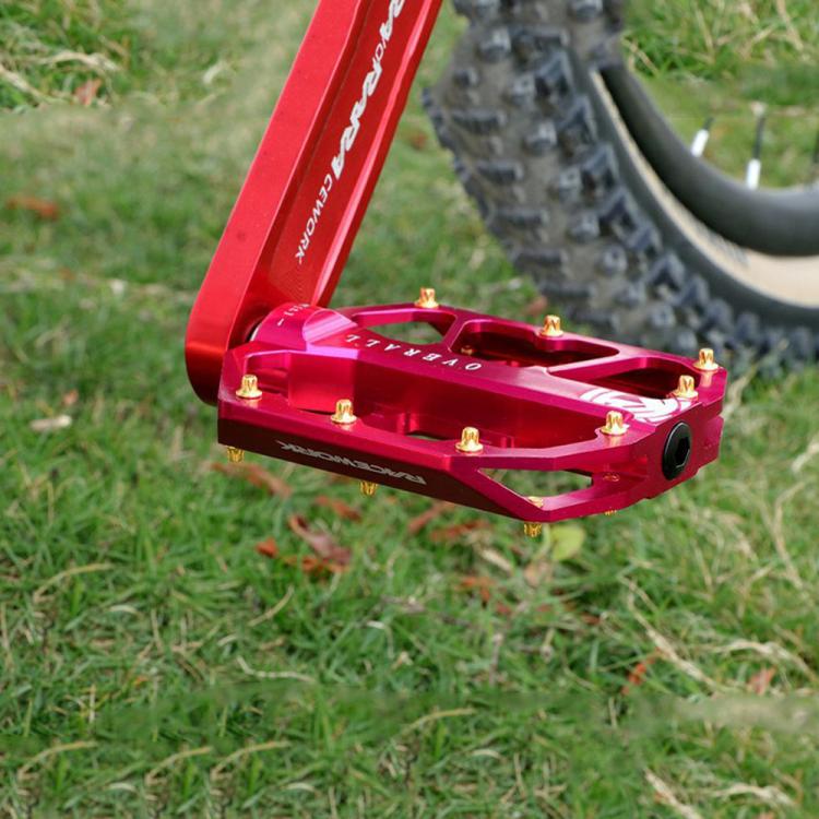 RACEWORK D029 CNC Triple Bearing Hollow Anti-slip Bicycle Pedals