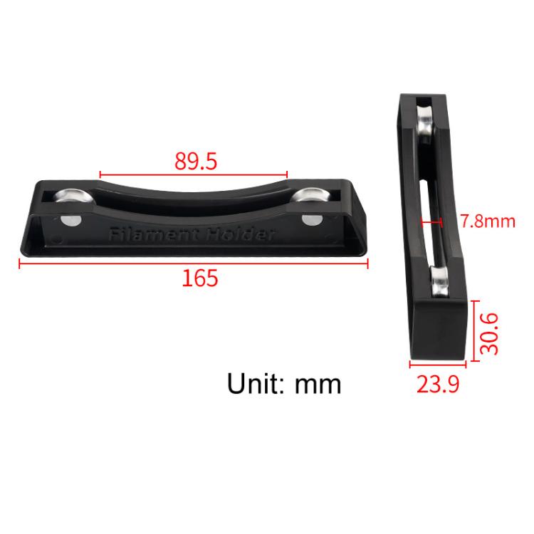 Adjustable 3D Printer Filament Holder for PLA/ABS Universal FDM Spool Rack with Anti-Tangle Design