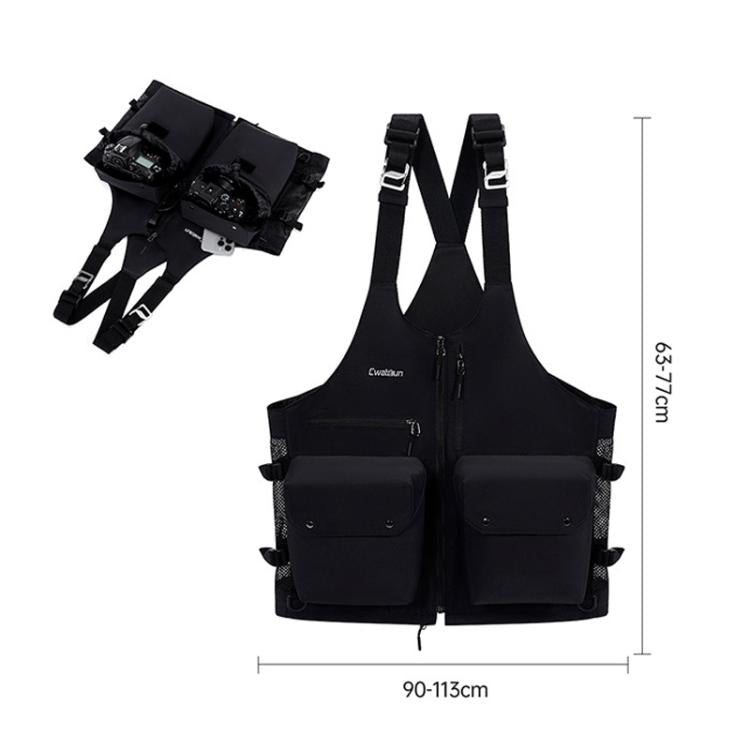 Multifunctional Vest Outdoor Lightweight Comfortable Camera Bag, D192