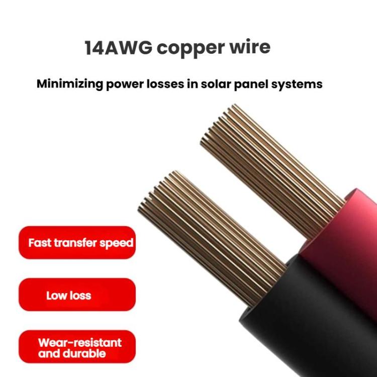 45A Anderson to DC5521 Male Cable 14AWG Heavy Duty Solar Panel Charging Cable, 45A Anderson to DC5521 Male