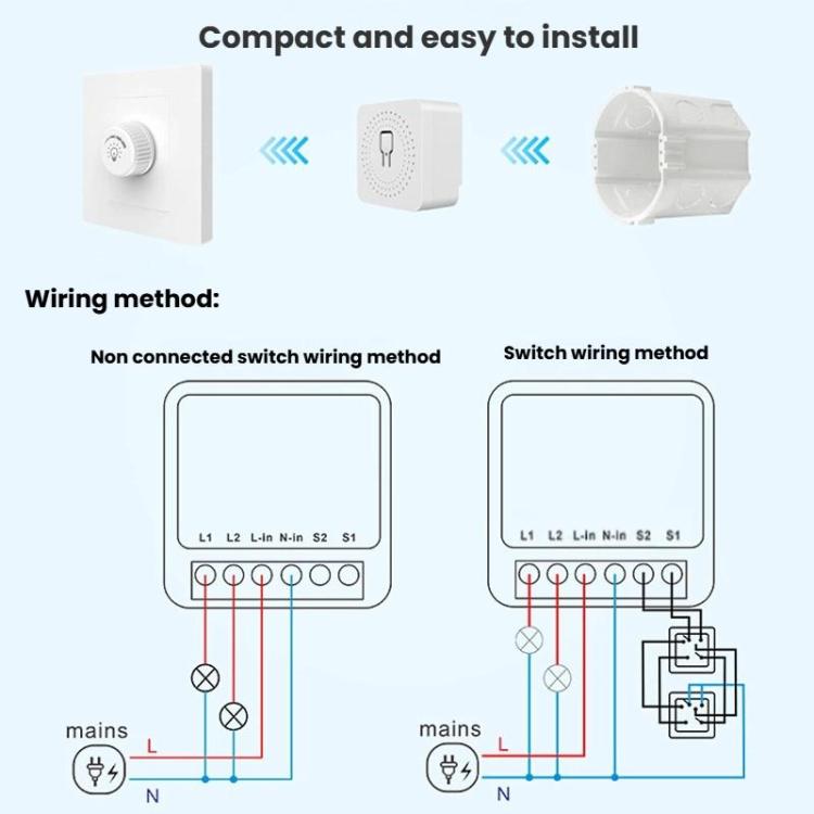 Smart Switch Voice Timer Switch For Amazon Alexa / Google Assistant, FS-02W 1CH WiFi 16A, FS-02W 1CH WiFi+Bluetooth 16A, FS-02HW 2CH WiFi+Bluetooth 16A, FS-02HW 2CH WiFi+Bluetooth 10A, FS-03W5 3CH WiFi+Bluetooth 10A, FS-04W5 4CH WiFi+Bluetooth 5A