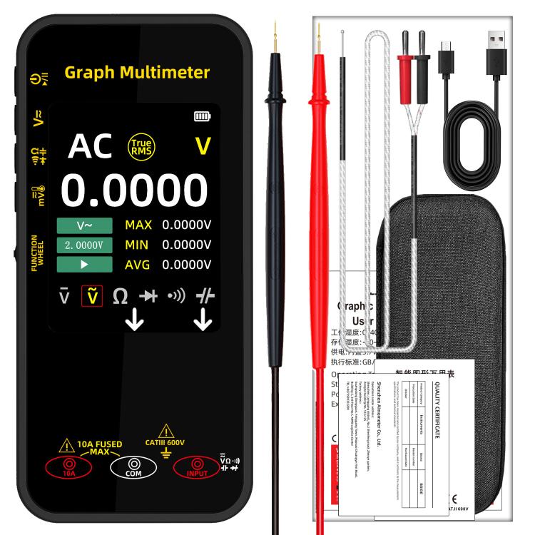 High-Precision Digital Graphic Recording Multimeter Color Screen 20000-Character Multimeter, S500