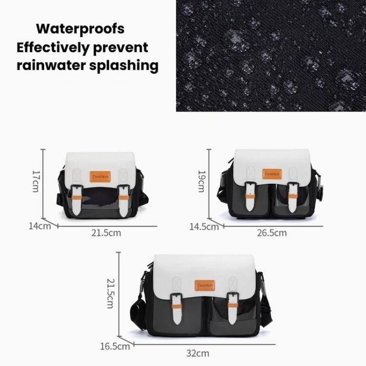 Single Shoulder Camera Bag Multifunctional Photography Bag, Cwatcun D219 Small, Cwatcun D219 Medium, Cwatcun D219 Large