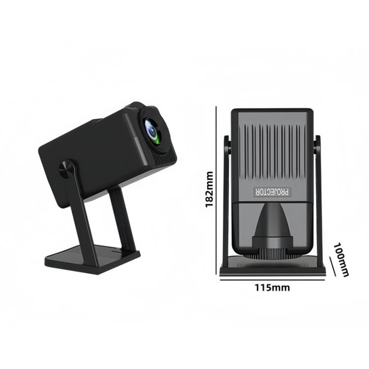 K300 Home 1080P Wireless Projector Mini 4K HD Smart Projector, US Plug, EU Plug, UK Plug, AU Plug