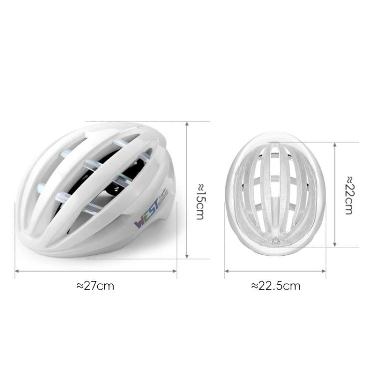 WEST BIKING Outdoor Cycling Helmet Men Women Mountain / Road Bike Safety Helmet, 58-61cm