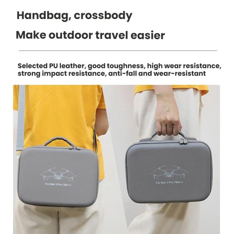 WOKEMA Pressure-Resistant Waterproof Portable Storage Bag, For DJI Mini 2/ 2 SE, For DJI Mini 3 / 3 Pro Without Screen, For DJI Mini 3 / 3 Pro With Screen, For DJI Mini 4 Pro Without Screen, For DJI Mini 4 Pro With Screen