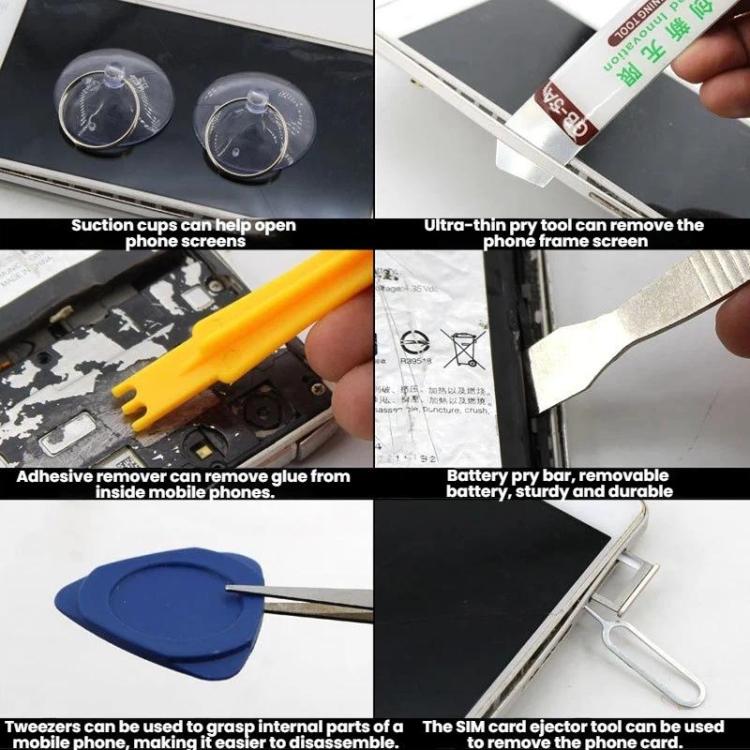 22pcs /Set Mobile Phone/Tablet Repair Disassembly Screwdriver Tool Set, A Set, B Set