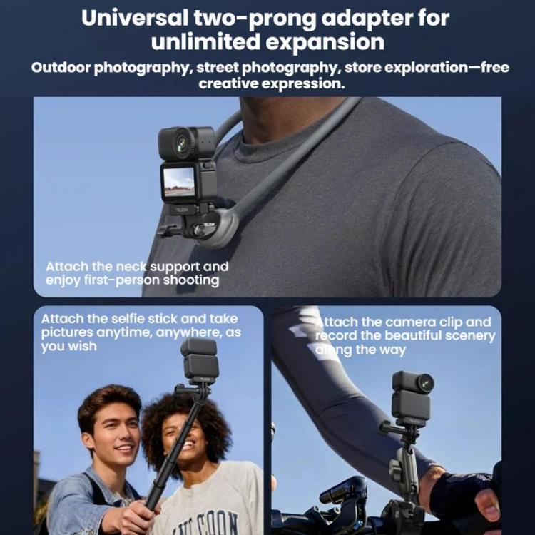 For DJI Osmo Nano TELESIN Magnetic Quick-Release Base, Basic