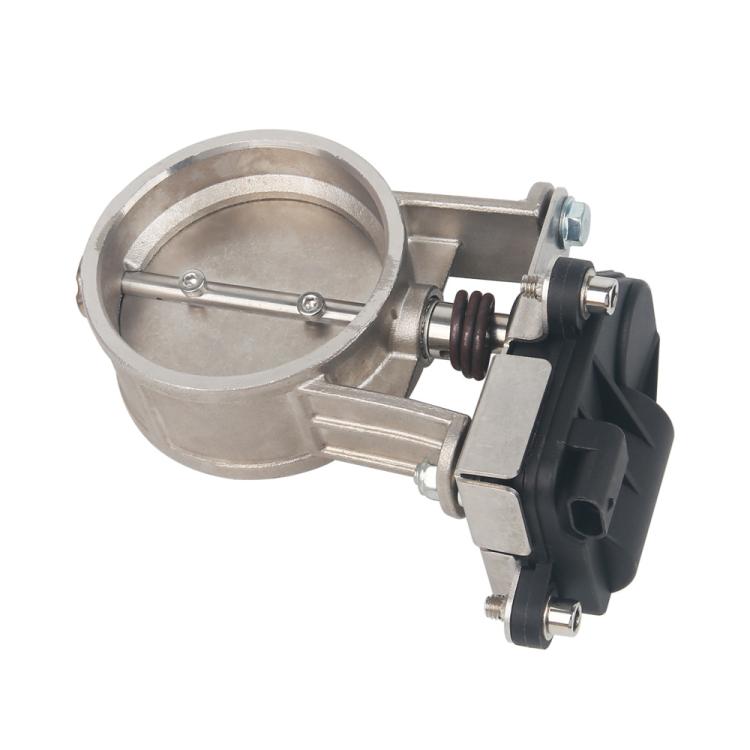 Electrically Controlled Exhaust Valve For Cars & Motorcycles Automotive Modified Valve Body, Electric Motor, 2 inch 51mm, 2.25 inch 60mm, 2.5 inch 63mm, 2.75 inch 70mm, 3 inch 76mm