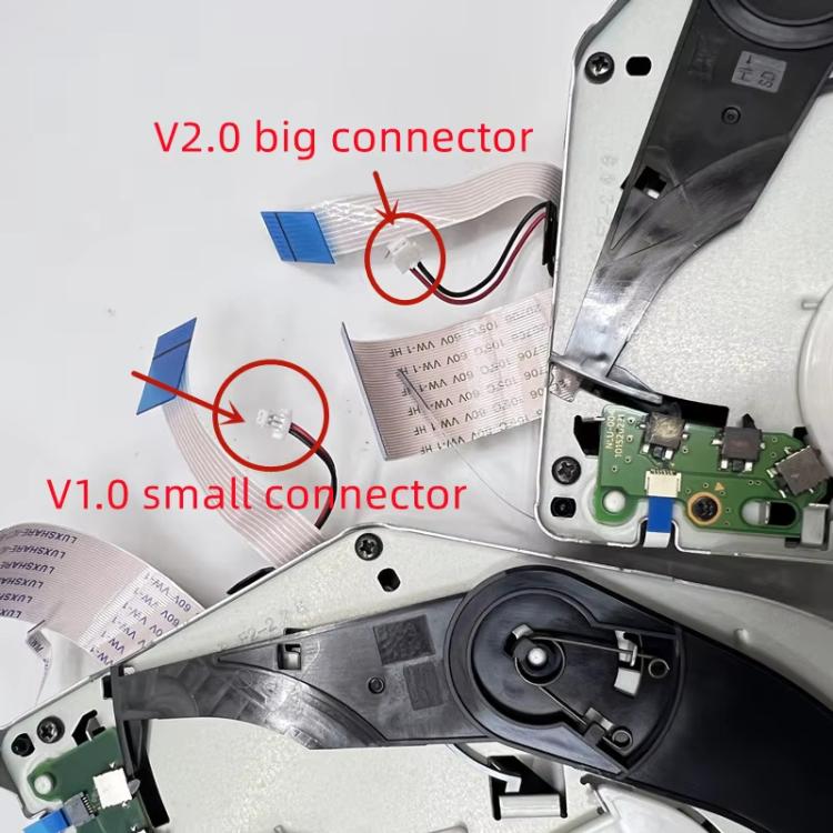 For PS5 Original Host Built-In Optical Drive Disk Reader Laser Head Optical Drive Assembly Accessories, V1.0 1000 Optical Drive With Board, V2.0 1100 Optical Drive With Board, V3.0 1200 Optical Drive With Board, V1.0 Entire Optical Drive