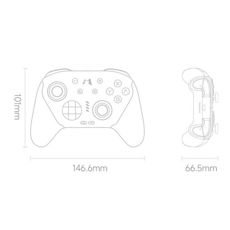 MOBAPAD Pro2-HD Mechanical Game Controller With TMR Joystick For Switch / Switch2
