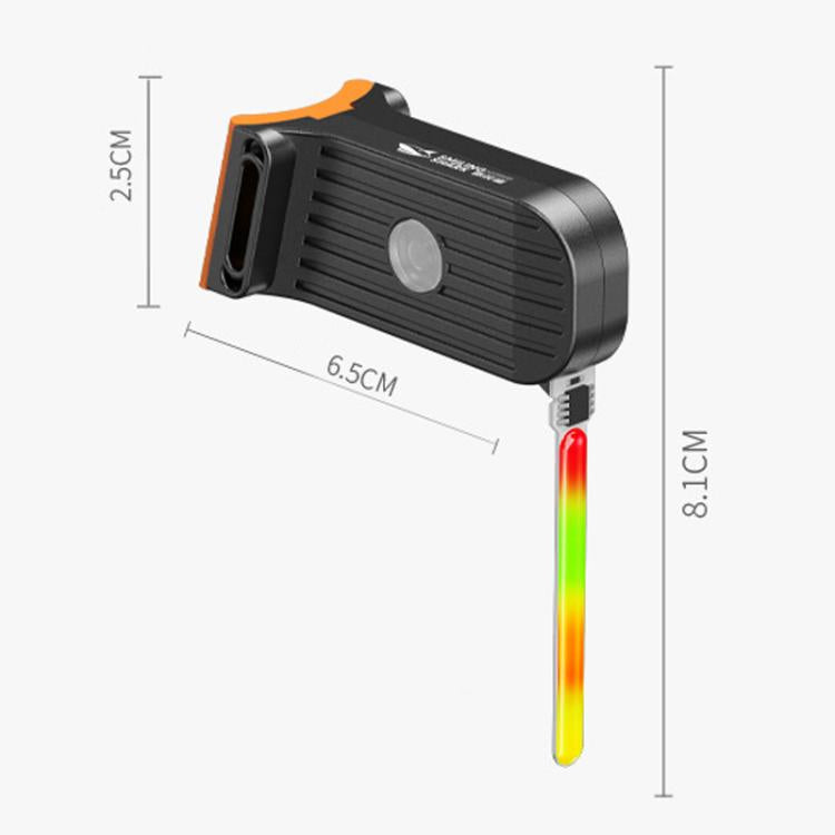 SMILING SHARK CW-D388 Outdoor Night Riding Bike Tail Light Bicycle Decorative Signal Light
