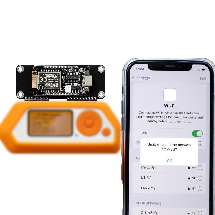 For Flipper Zero 2.4G/5G WiFi Module IoT Development Board, 2.4G/5G WiFi Module