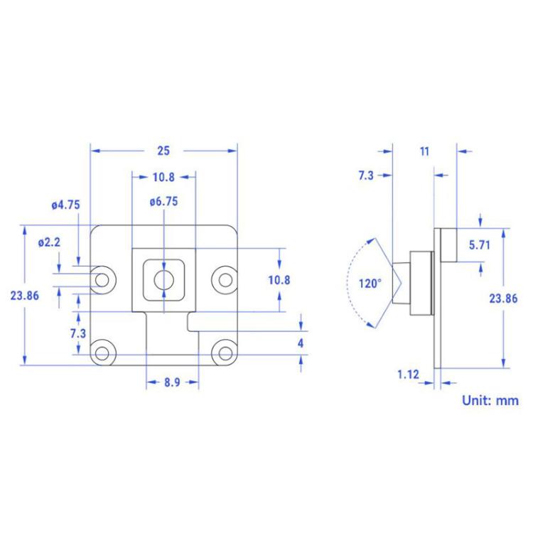 IMX708 12MP High Resolution Autofocus Camera, Compatible With Raspberry Pi Series Boards, 34276