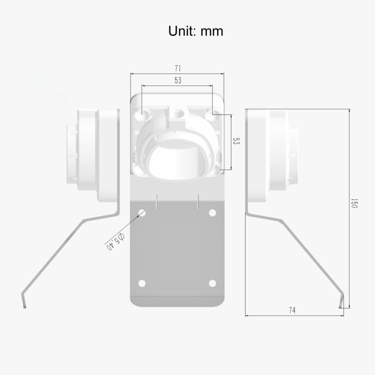 For Tesla NACS EV Charging Pile Model C Cable Holder, For Tesla NACS Model C
