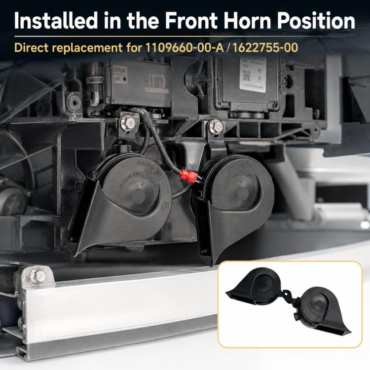 For Tesla Snail Horn Speakers 1109660-00-A / 1622755-00, Model 3, Model Y