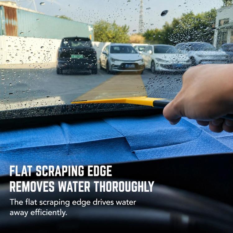 qili Car Window Tinting Long Handle Water-Repellent Rubber-Coated Squeegee