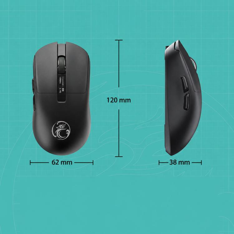 iMICE G200 Tri-Mode Wireless Gaming Bluetooth Mouse Lightweight Office Mouse With Display
