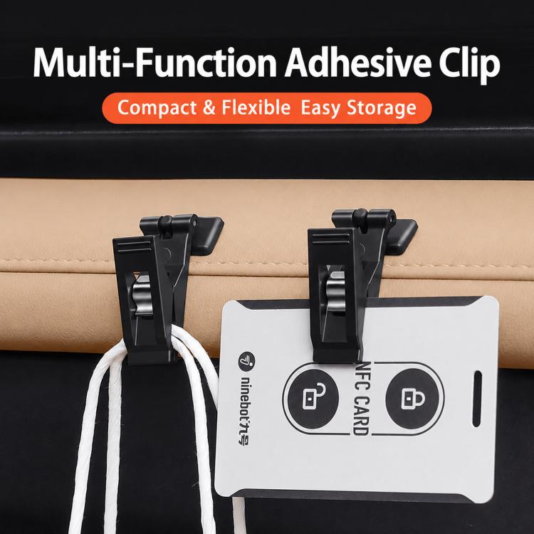 Car Visor Glasses Clip Window Business Card Ticket Holder, 2 PCS/Pack Magnetic, 2 PCS /Pack Adhesive