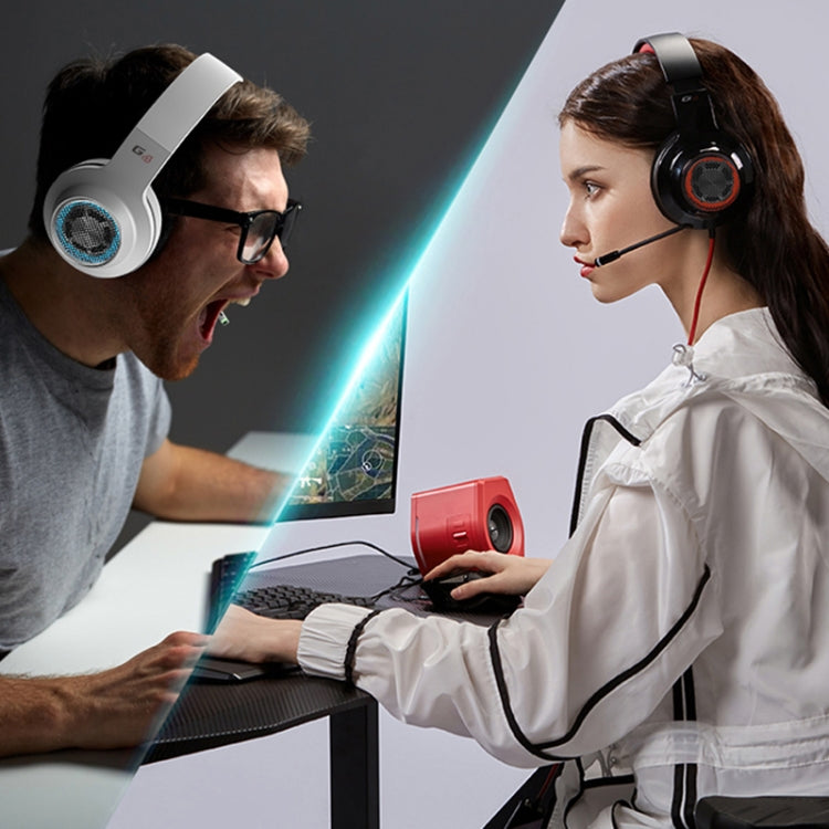 Edifier HECATE G4 Gaming Headeadphone Desktop Computer Listening Discrimination 7.1-channel Headset, Cable Length: 2.5m, G4 Black Green, G4 Black Red, G4 White