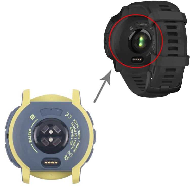 For Garmin Instinct 2 Original Disassembled Back Cover, For Garmin Instinct 2(Original), For Garmin Instinct 2(Original,Blue)