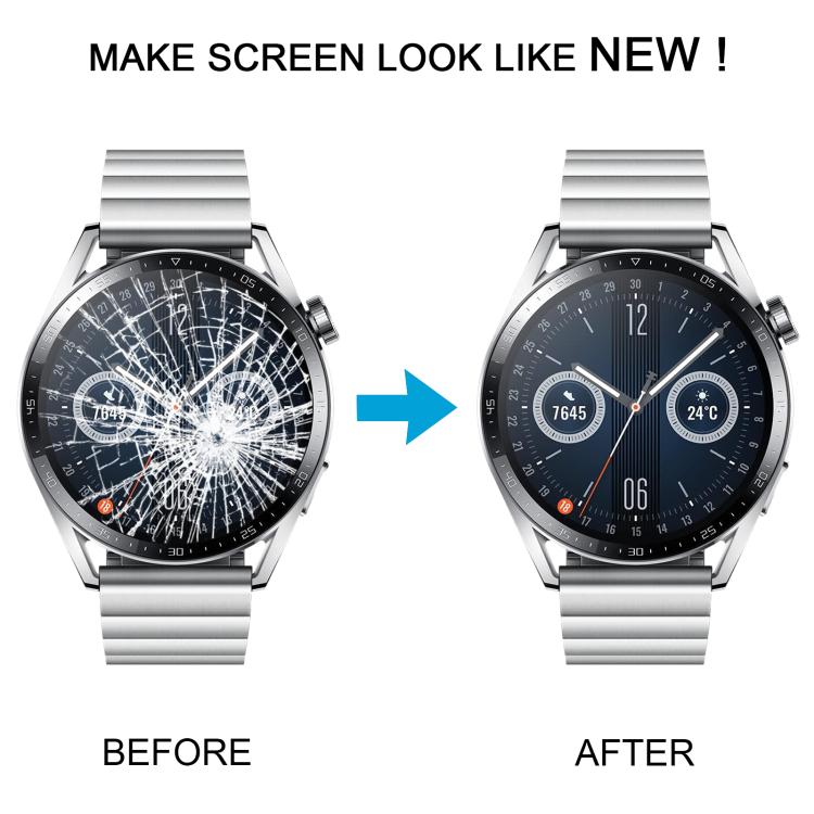 For Huawei Watch GT 3 46mm JPT-B19 Dual Cable LCD Screen Digitizer Full Assembly with Frame, For Huawei Watch GT 3 46mm(Dual Cable)