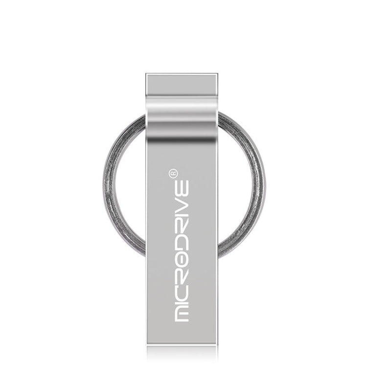 MicroDrive 16GB USB 2.0 Metal Keychain U Disk, 16GB