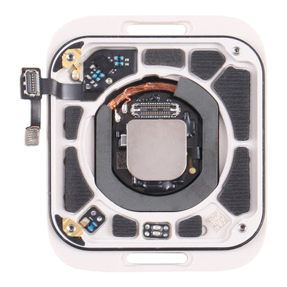 Glass Back Cover With Wireless Charging Coil For Apple Watch Series SE 2022 40mm GPS Edition(Starlight Color), For Watch Series SE 2022 40mm GPS