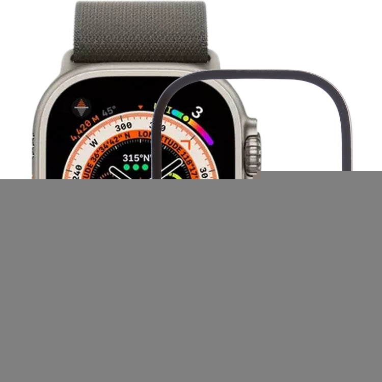 Front Screen Outer Glass Lens for Apple Watch Ultra 49mm, For Apple Watch Ultra 49mm