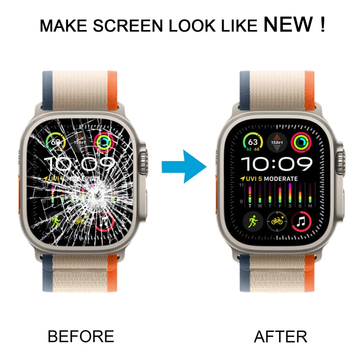 For Apple Watch Ultra 2 A2986 A2987 Original LCD Screen Digitizer Full Assembly with Frame, For Apple Watch Ultra 2