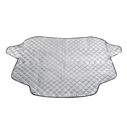 Automobile Front Windshield Cover Snow Cover Plus Cotton Car Windshield Sun Shade Winter Car Snow Shield Cover, Random Color Delivery, 183×116cm