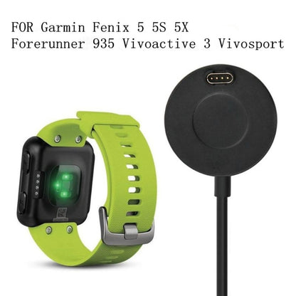 1m 1A ABS Desktop Charger for Garmin Fenix 5 / 5S / 5X /Forerunner 935 / Quatix 5 / Quatix 5 Sapphire / Vivoactive 3 Smart Watch