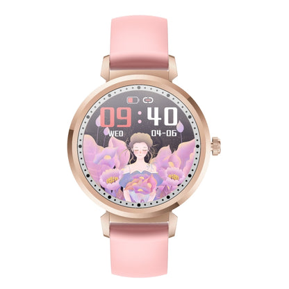 KC06 Women Menstrual Period Smart Watch Bracelet, Blood Pressure / Heart Rate Monitoring, Silicone Strap