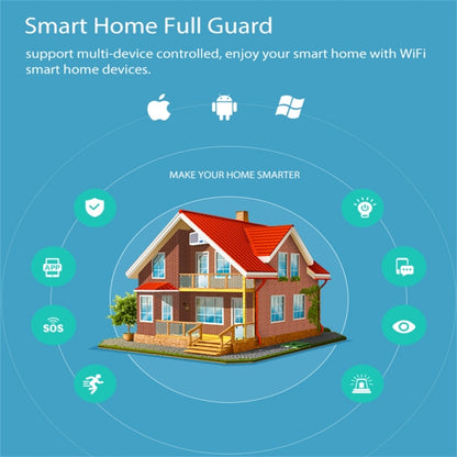 NEO NAS-SC02W Wireless WiFi EU Smart Light Control Switch 2Gang, 2 Gang