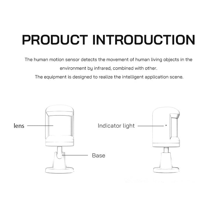 JMX006 Zigbee PIR Human Motion Sensor, Motion Sensor