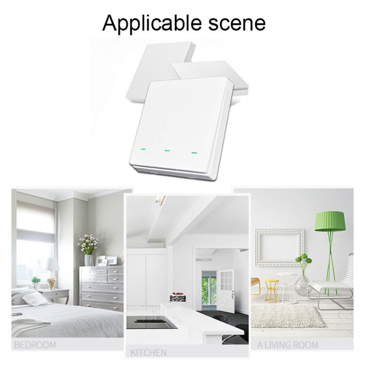 2 Buttons Intelligent Switch Smart Wall Switch, 2 Buttons