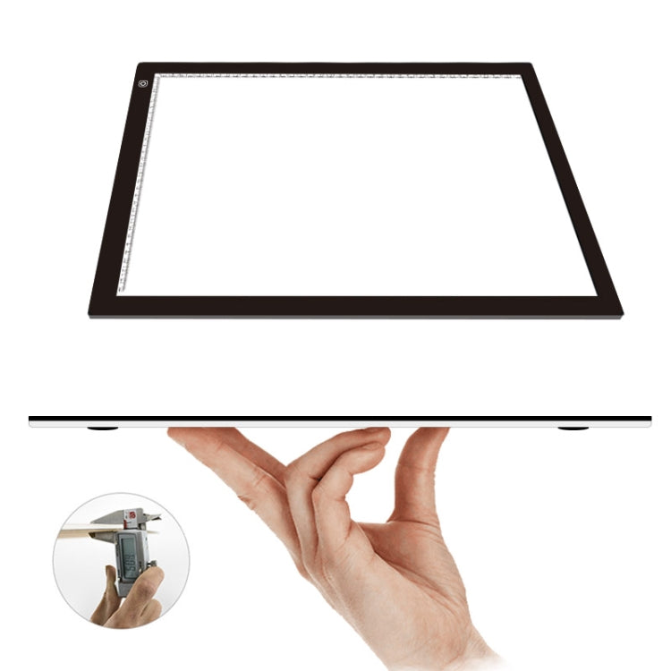 23W 12V LED Three Level of Brightness Dimmable A2 Acrylic Copy Boards Anime Sketch Drawing Sketchpad, US Plug, US Plug