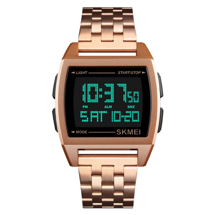 SKMEI 1368 Multifunctional Men Outdoor Sports Noctilucent Waterproof Digital Watch