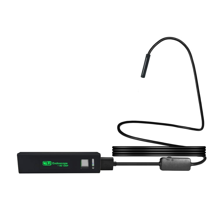 YPC110 8mm 2.0MP HD Camera WiFi Endoscope Snake Tube Inspection Camera with 8 LED, Waterproof IP68, Lens Diameter: 8mm, Length: 10m, Hard Line, 10m Hard Line