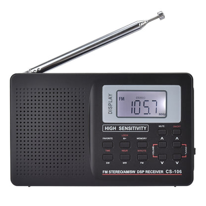 CS-106 9KHZ Multifunctional Full Band Digital Demodulation Stereo Radio Receiver, 9KHZ