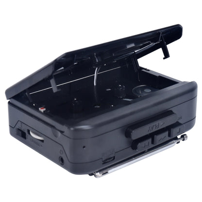 TON009 Stereo Cassette Tape Player FM/AM Radio with External Speaker, TON009
