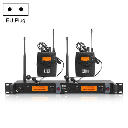 XTUGA IEM1200 Wireless Transmitter 2 Bodypack Stage Singer In-Ear Monitor System, Transmitter 2 Bodypack