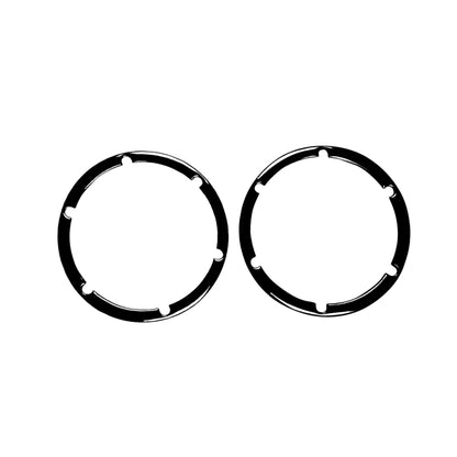 For Nissan 350Z 2003-2009 2pcs Car Hardtop Rear Speaker Horn Decorative Sticker, Left and Right Drive Universal, Car Hardtop Rear Speaker Horn