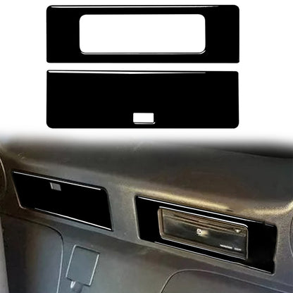 For Nissan 350Z 2003-2009 Car DVD Player + Storage Box Decorative Sticker, Left and Right Drive Universal, Car DVD Player + Storage Box