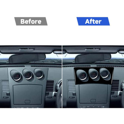 For Nissan 350Z 2003-2009 Car Radio/Air Conditioning Console Sticker, Right Drive, Car Radio/Air Conditioning Console, Right Drive
