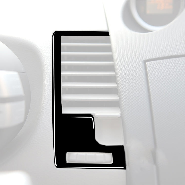 For Nissan 350Z 2003-2009 2pcs Car Center Vent Exhaust Decorative Stickers, Left and Right Drive Universal, Car Center Vent Exhaust