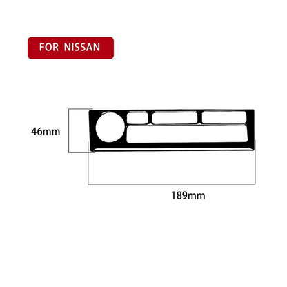 For Nissan 350Z 2003-2009 Car Navigation Keys Decorative Stickers, Left and Right Drive Universal, Car Navigation Keys